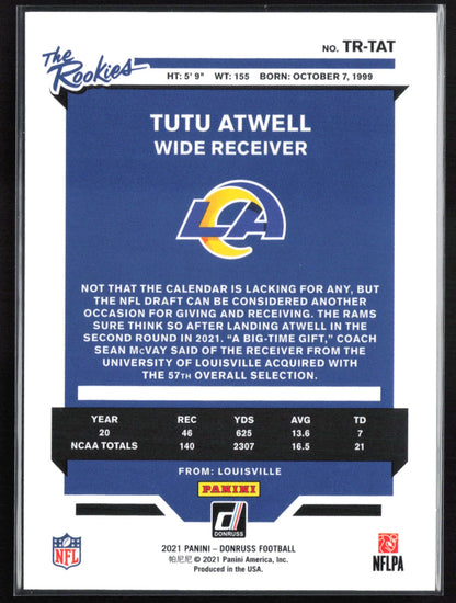 Tutu Atwell RC The Rookies