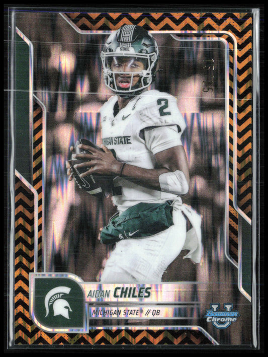 Aidan Chiles Black & Gold /25 2025 Bowman Chrome U