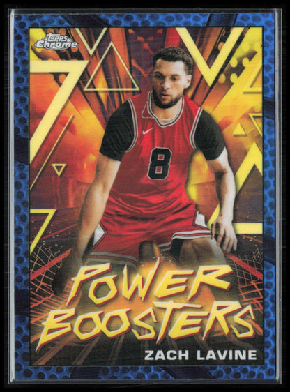 Zach LaVine Blue Basketball Parallel
