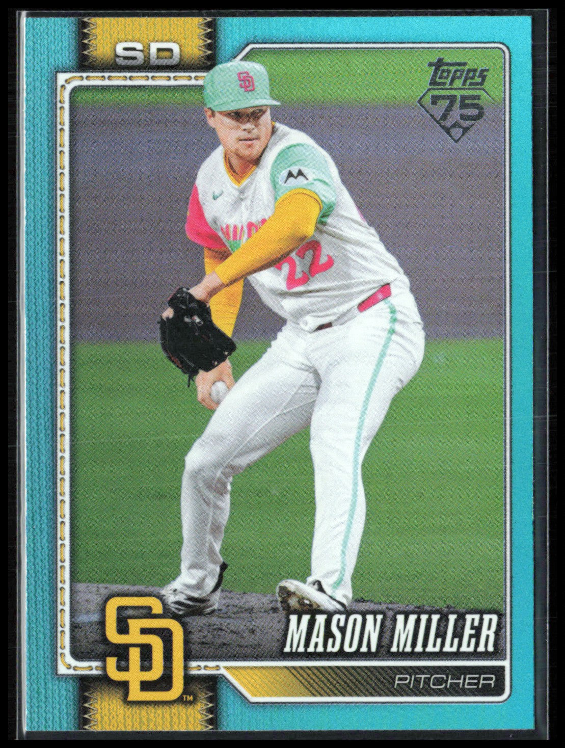 Mason Miller Aqua Foil