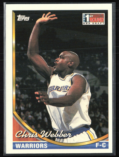 Chris Webber 1st Roudn NBA Draft