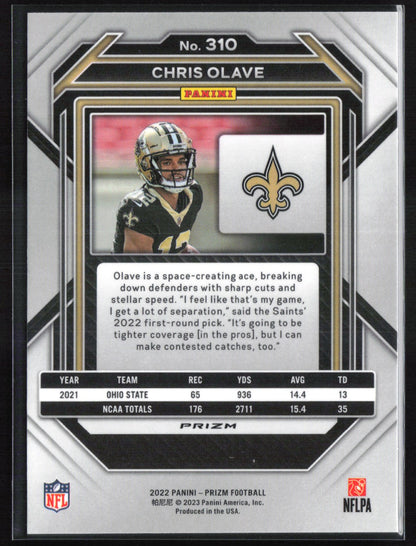 Chris Olave RC Green Prizm