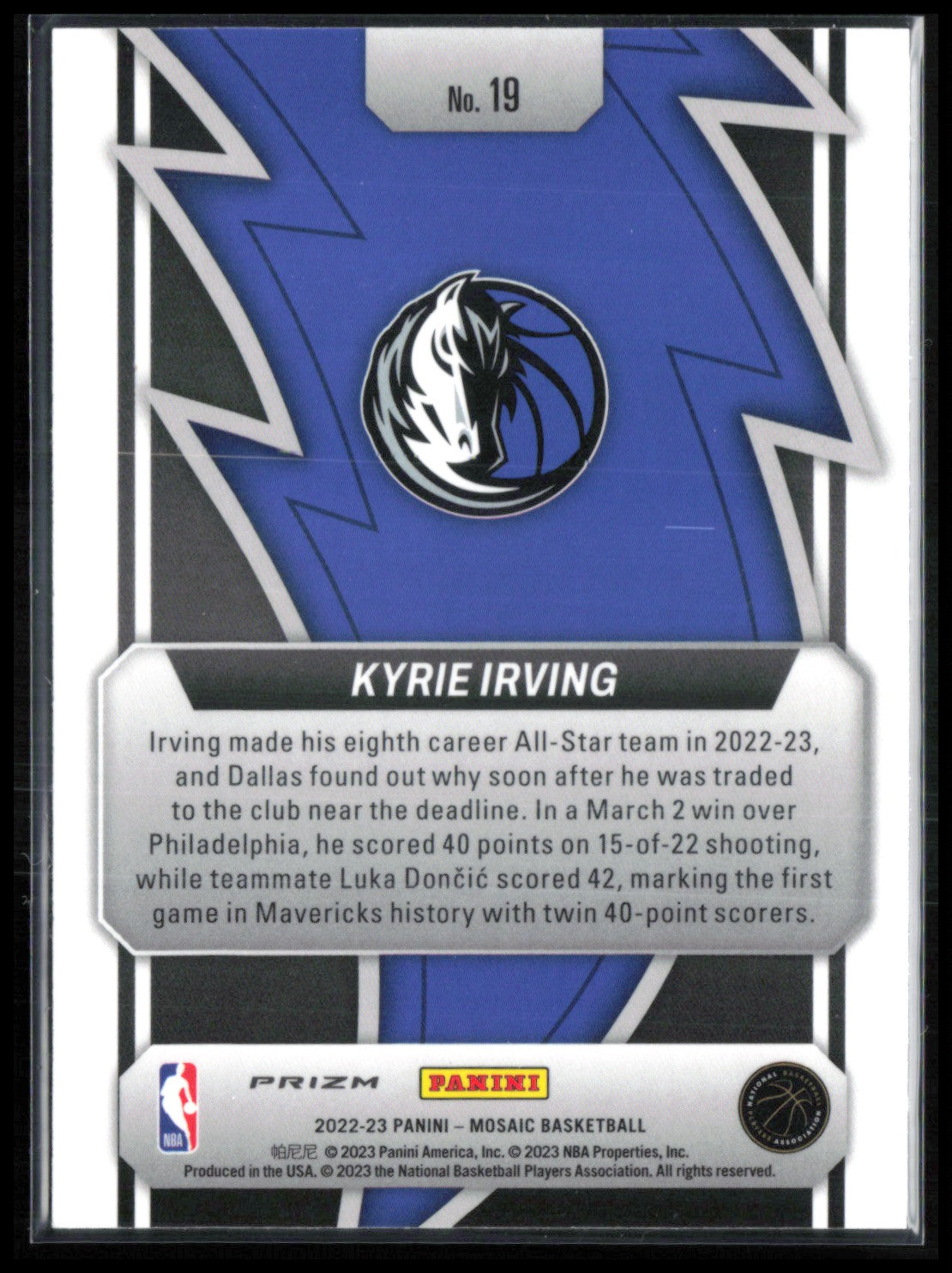 Kyrie Irving Green Mosaic