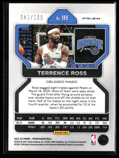 Terrence Ross Red Disco /100