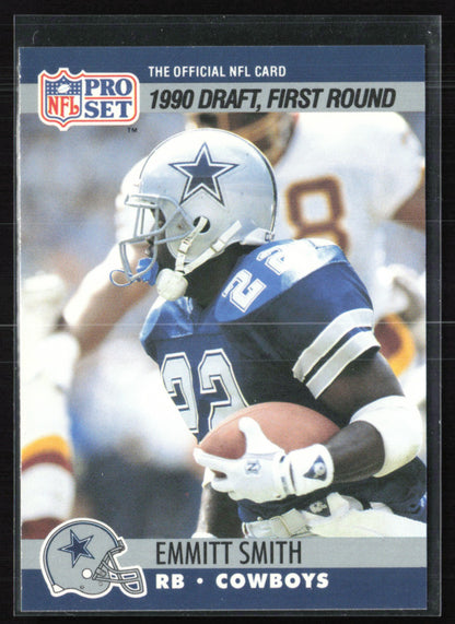 Emmitt Smith 1990 Pro Set