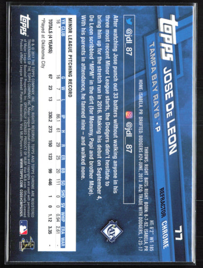 Jose De Leon RC Pink Refractor