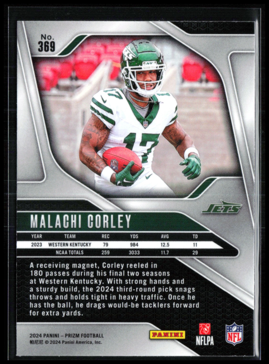 Malachi Corley RC