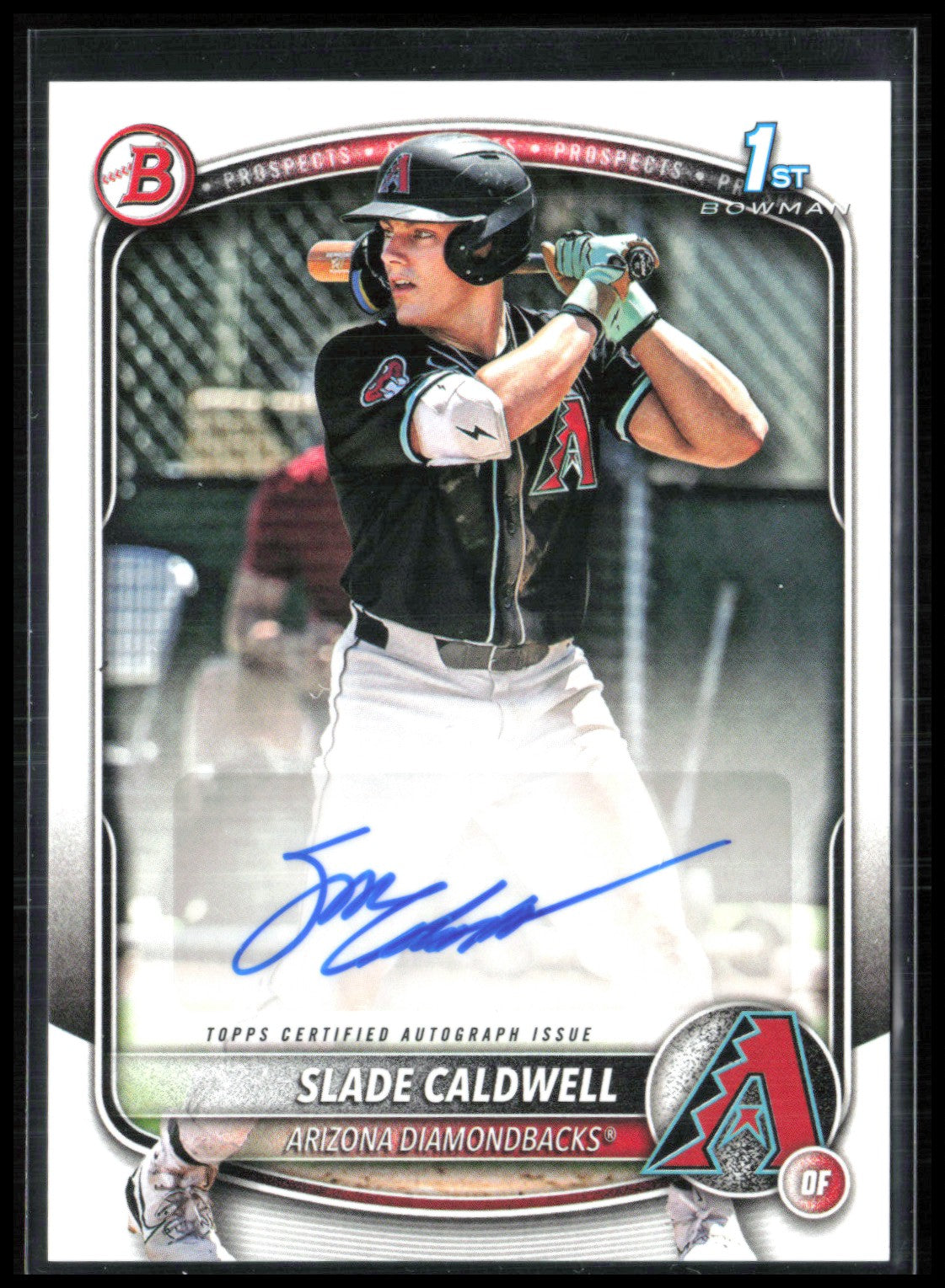 Slade Caldwell 1st Bowman Auto 2025 Bowman