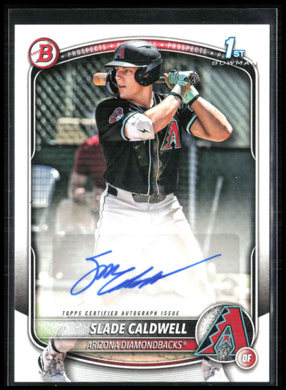Slade Caldwell 1st Bowman Auto 2025 Bowman