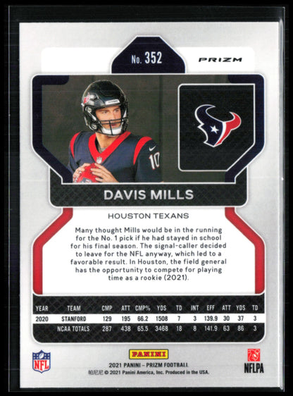 Davis Mills RC Red Ice