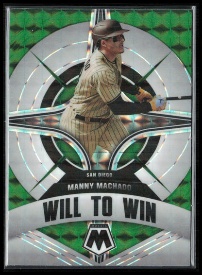 Manny Machado Green Mosaic