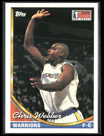Chris Webber RC 1993 Topps