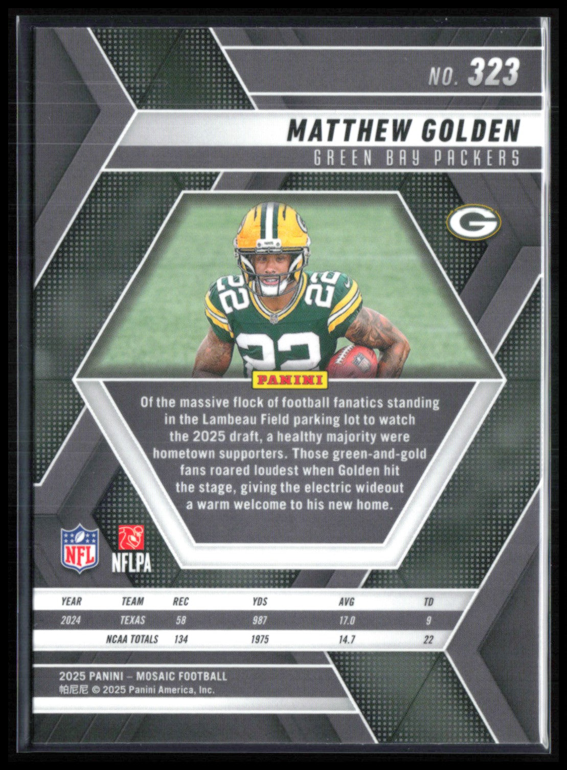 Matthew Golden RC