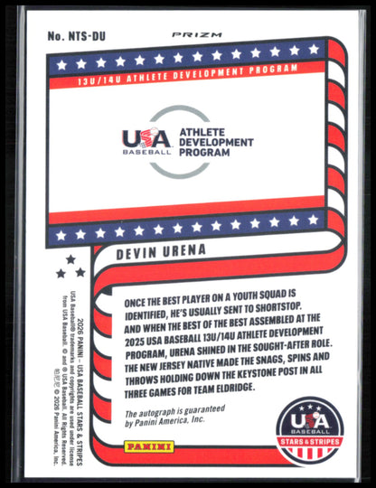 Devin Urena Auto Green Prizm