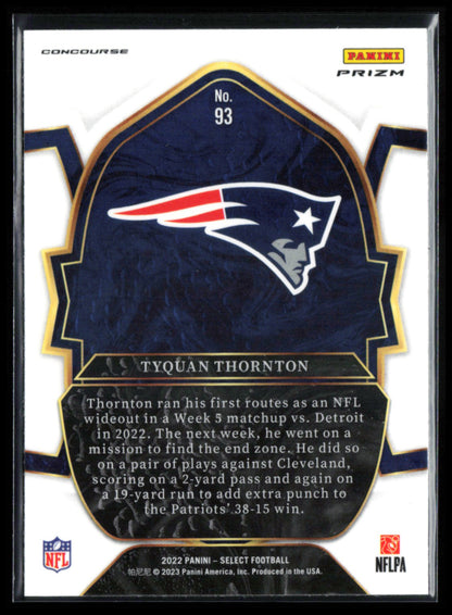 Tyquan Thornton RC Silver