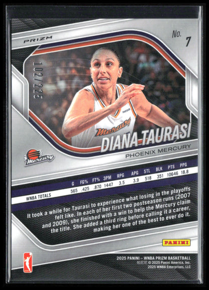 Diana Taurasi Green Prizm /225