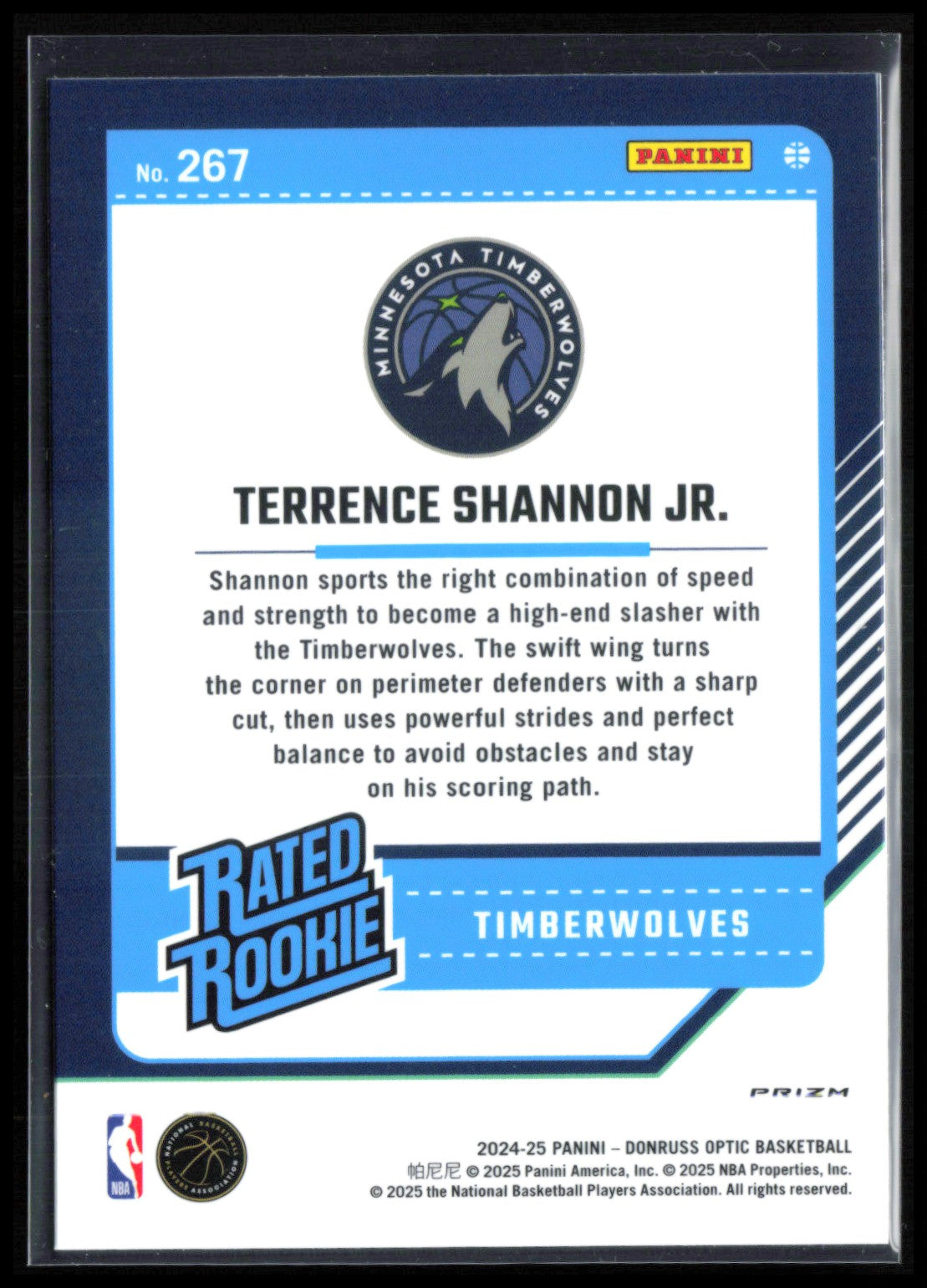 Terrence Shannon Jr. RC Blue Velocity