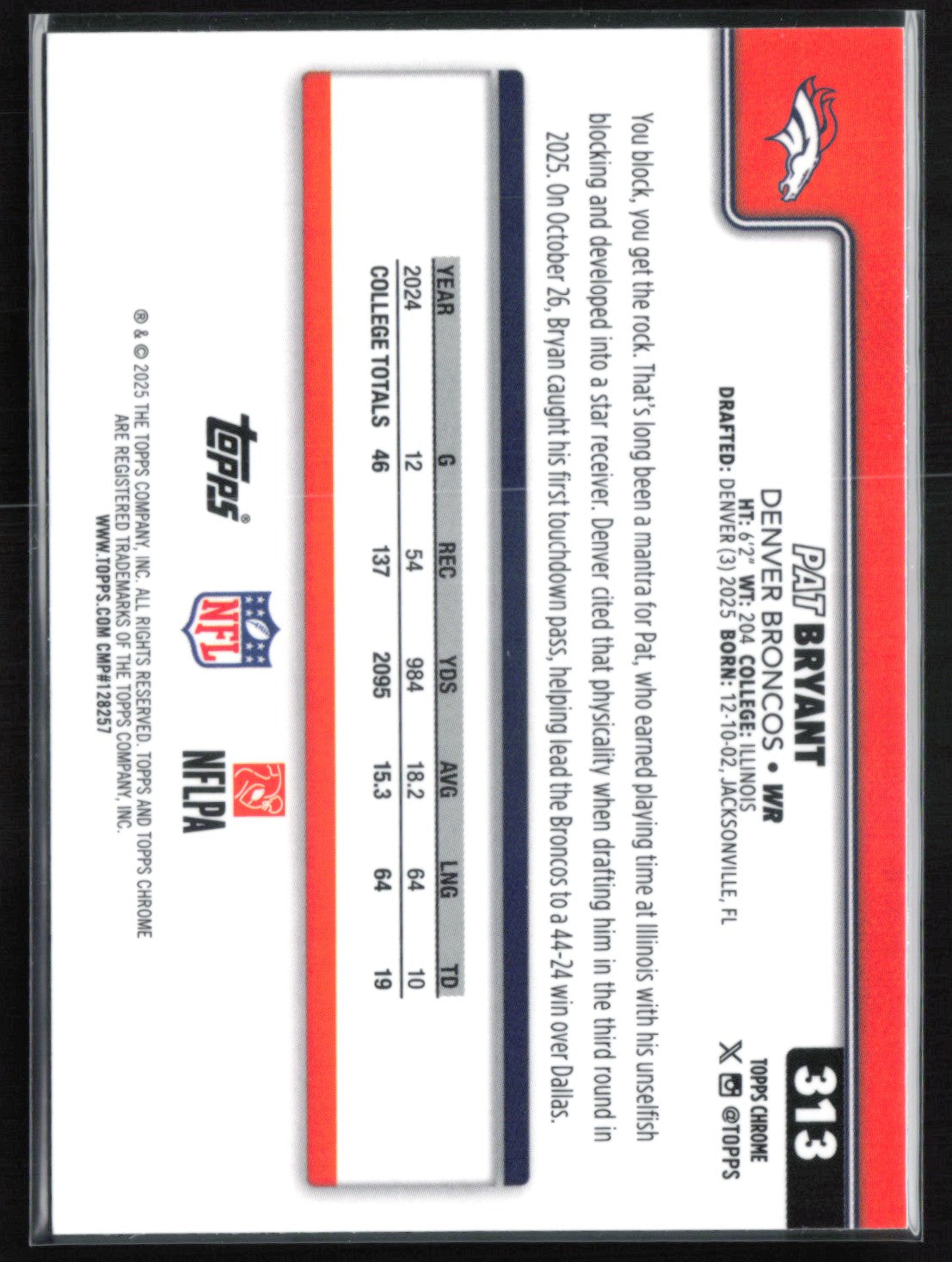 Pat Bryant RC