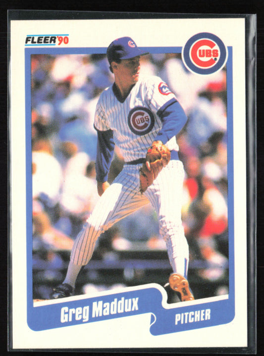 Greg Maddux 1990 Fleer