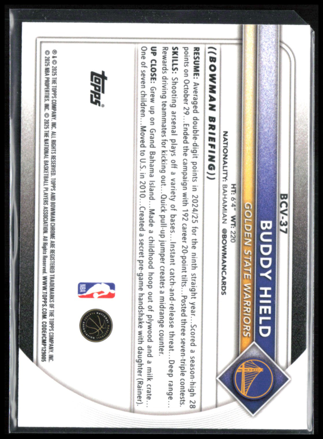 Buddy Hield Purple Mojo /250
