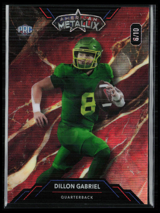 Dillon Gabriel /10 American Metallix 2023 Wild Card