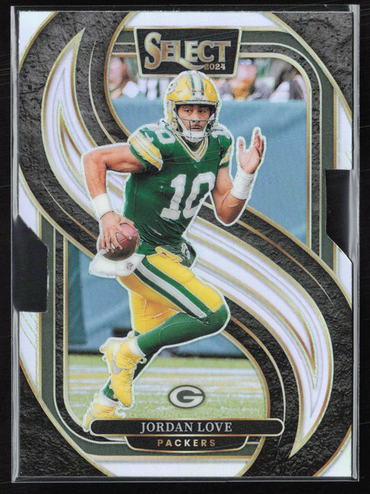 Jordan Love Silver Die-Cut Premier Level