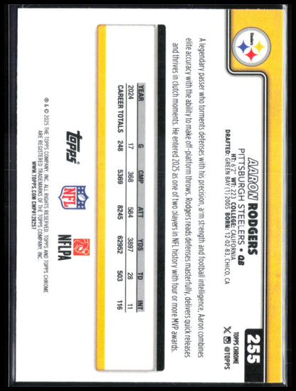 Aaron Rodgers Pulsar Refractor
