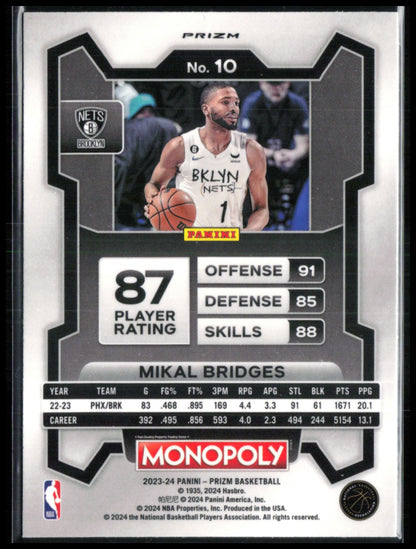 Mikal Bridges Purple Wave