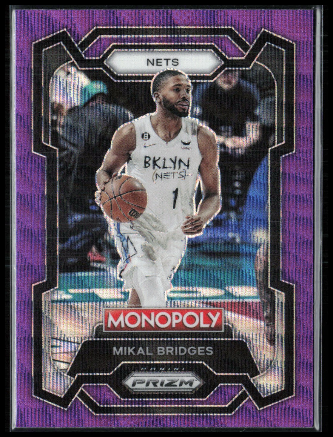 Mikal Bridges Purple Wave
