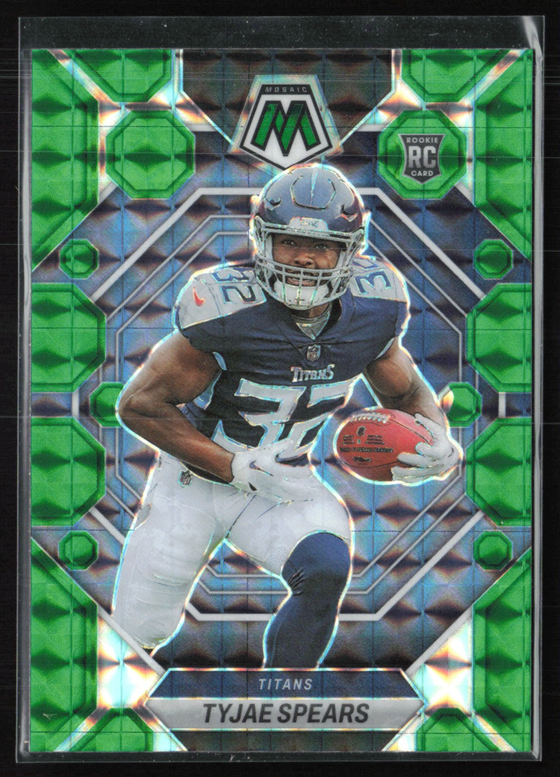 Tyjae Spears RC Green Mosaic