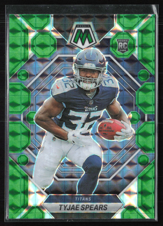 Tyjae Spears RC Green Mosaic