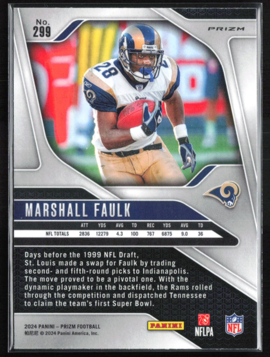 Marshall Faulk Pink Wave