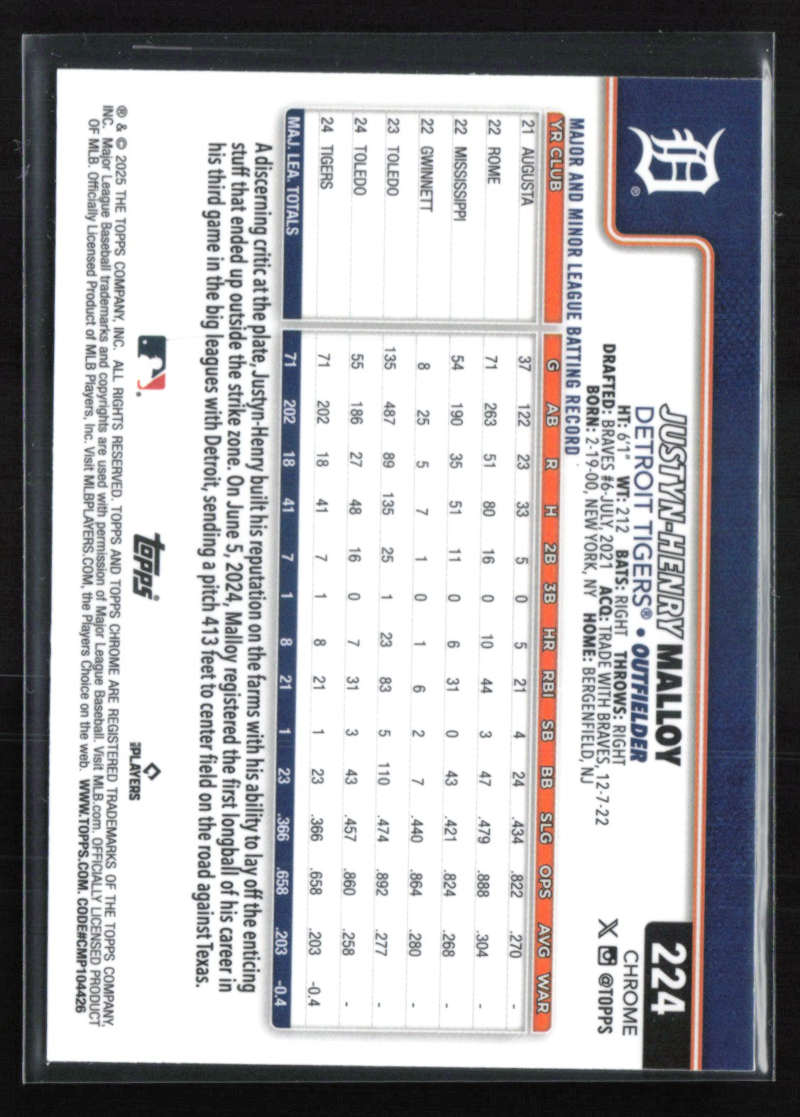 Justyn-Henry Malloy RC