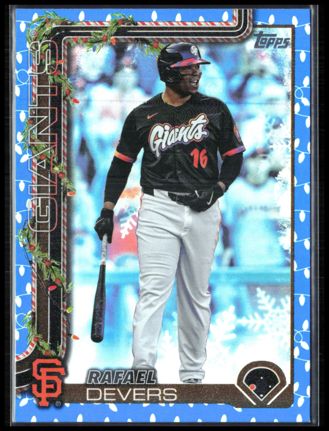Rafael Devers Blue Holiday