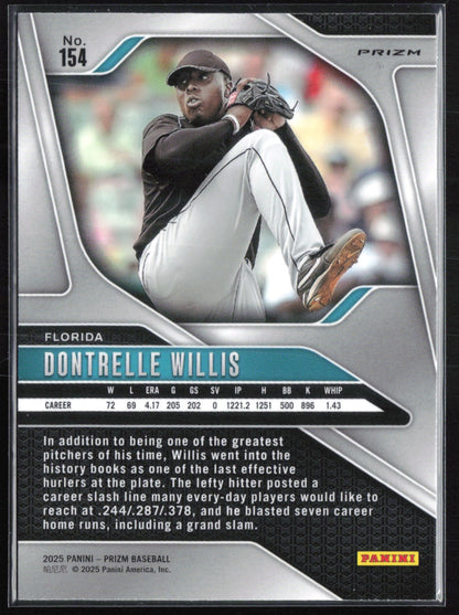 Dontrelle Willis Silver Prizm