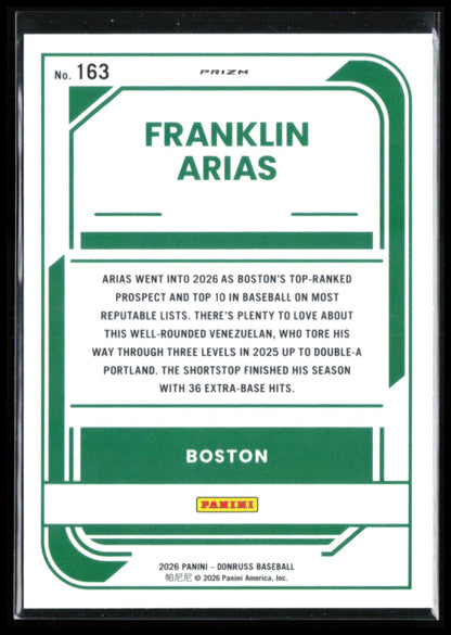 Franklin Arias Rated Prospect Black Donuts