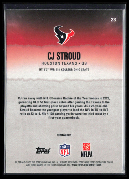 CJ Stroud Refractor