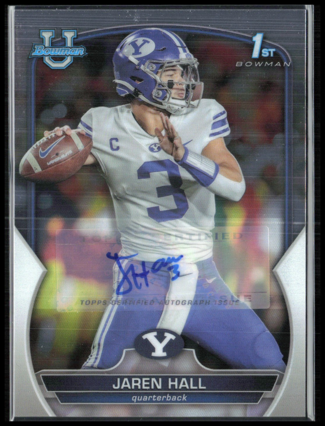 Jaren Hall 1st Bowman Auto