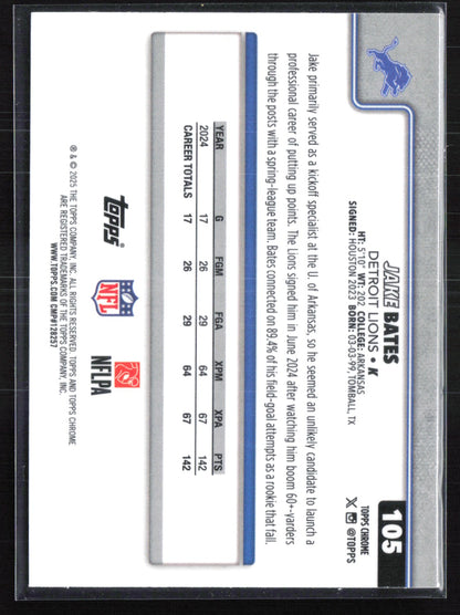 Jake Bates Pigskin Parallel