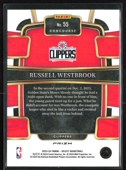 Russell Westbrook Seismic