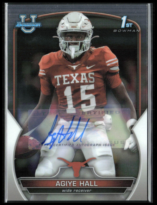 Agiye Hall 1st Bowman Auto