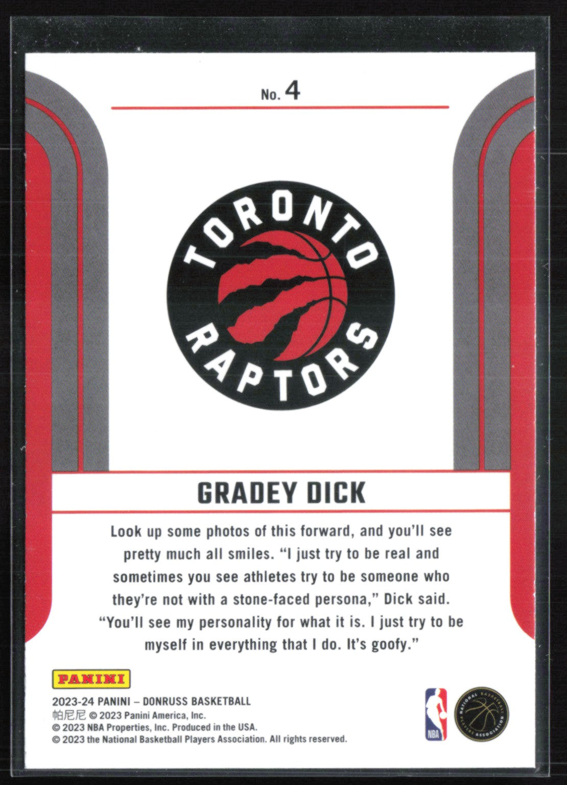 Gradey Dick RC