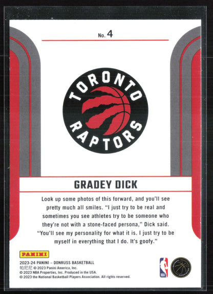 Gradey Dick RC