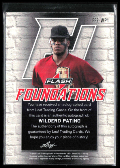 Wilderd Patino Auto Flash Foundations