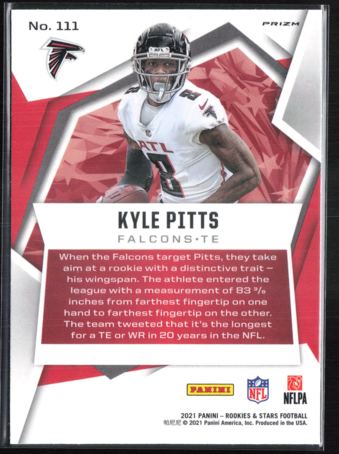 Kyle Pitts RC Pulsar 2021 Rookies & Stars