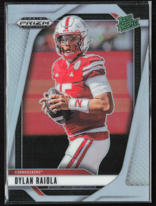 Dylan Raiola Rated Prospect Silver Prizm Draft Picks