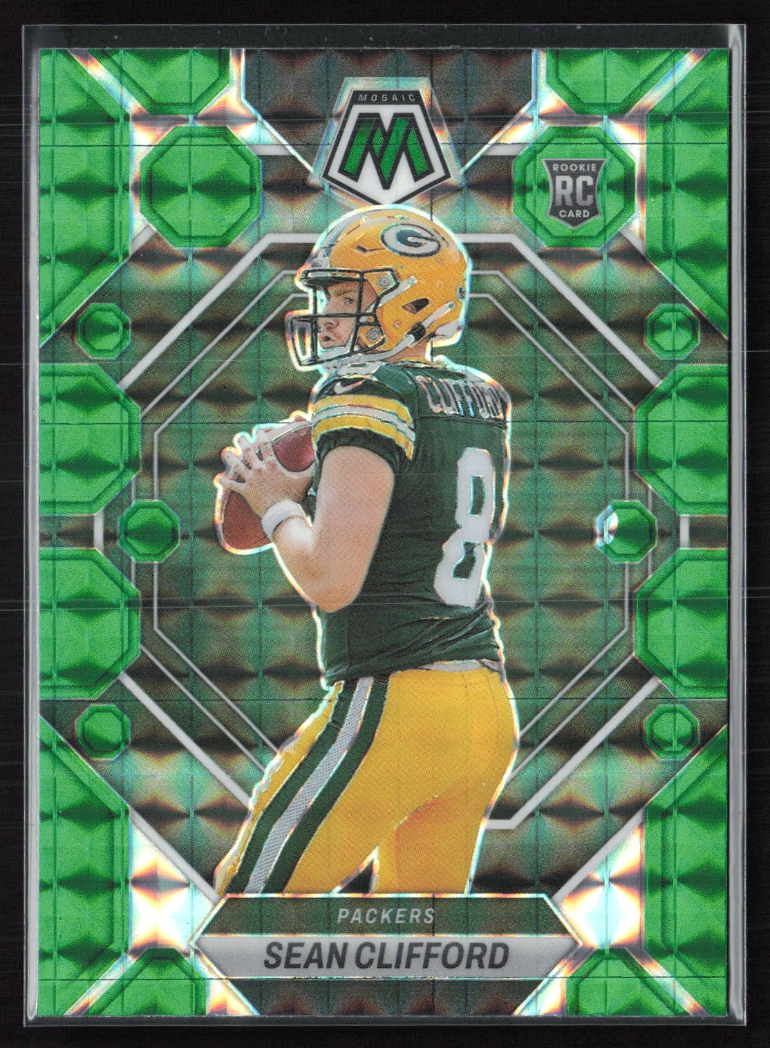 Sean Clifford RC Green Mosaic