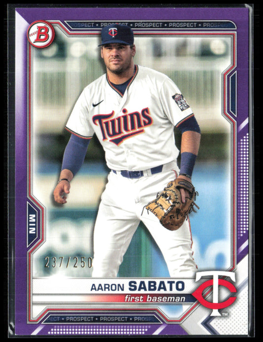 Aaron Sabato Purple /250