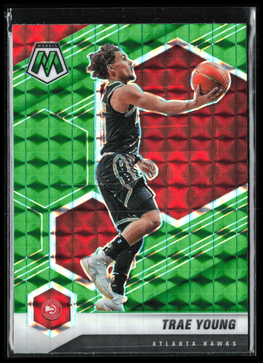 Trae Young Green Mosaic