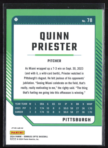 Quinn Priester Blue Velocity